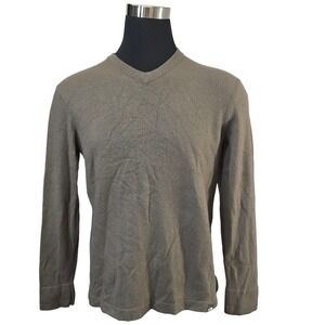 The North Face Mens Pullover Sweater Jumper Wool Blend Knit V Neck Size XL‎